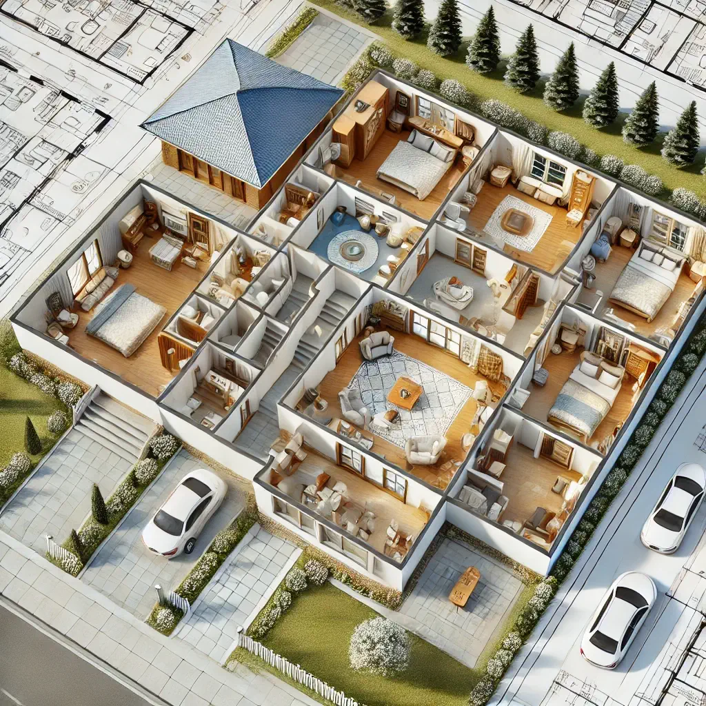2D Floor Plan - 3