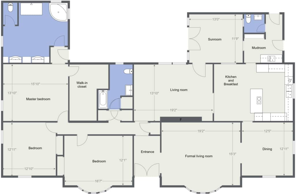 2D Floor Plan Example